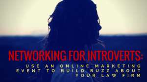 Networking for Introverts law firm marketing banner