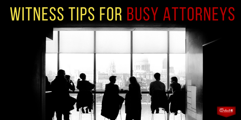 Witness tips banner with silhouetted attendees