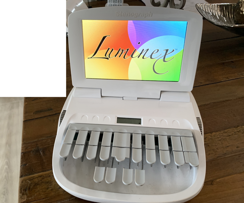 Luminex refreshable braille display device